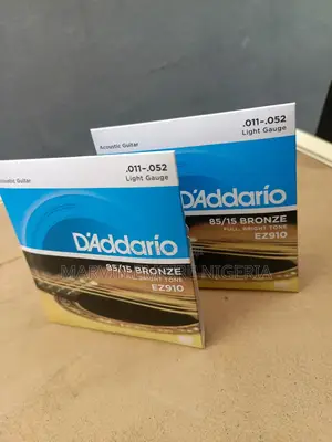 2 Sets Daddario Acoustic Guitar Strings Ez910
