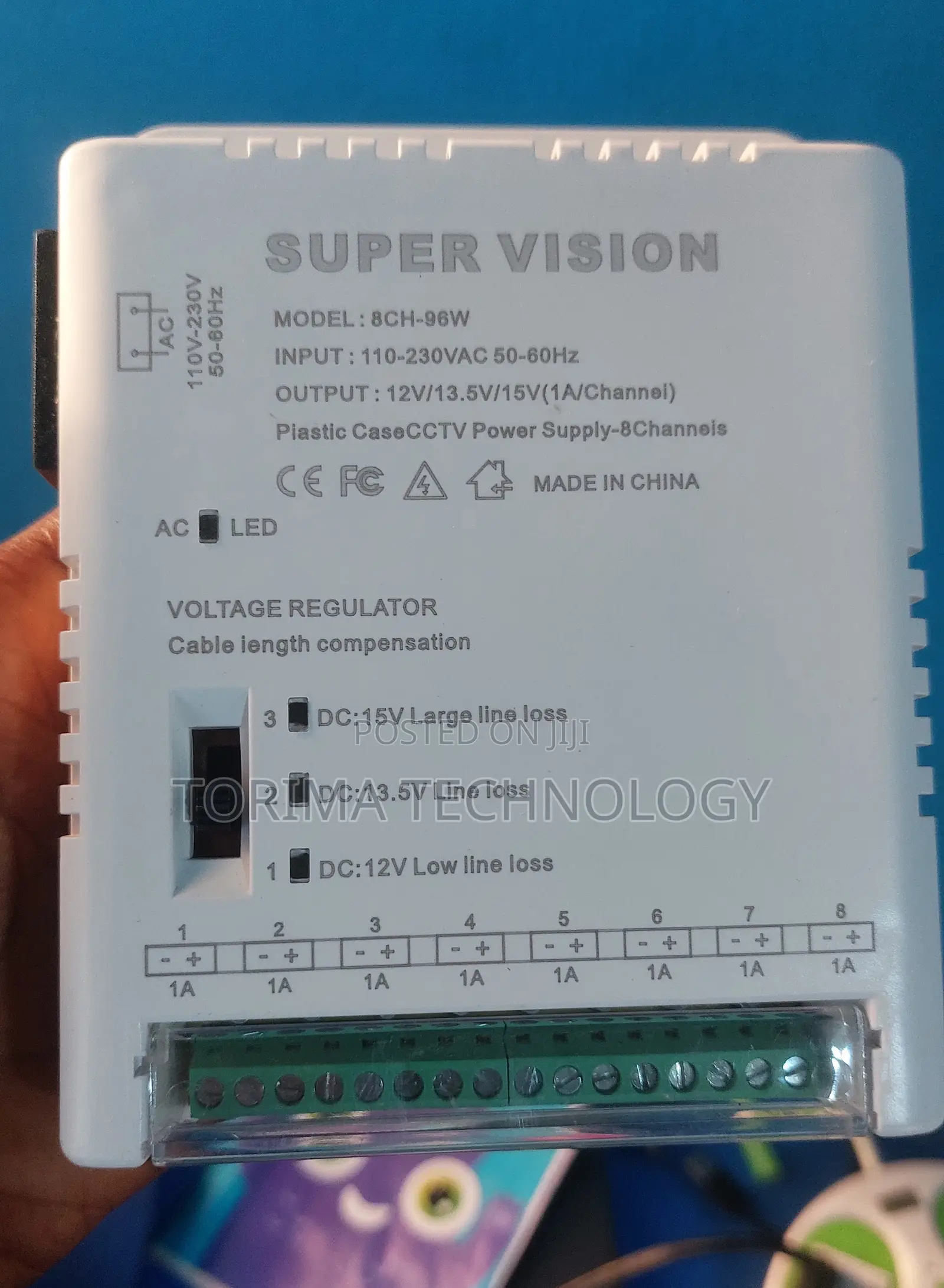 Cctv Multi-channel Power Supply Box