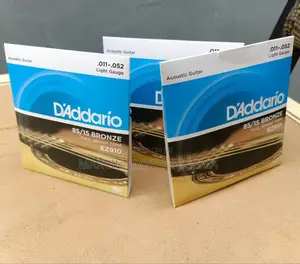 3 Sets Daddario Acoustic Guitar Strings Ez910