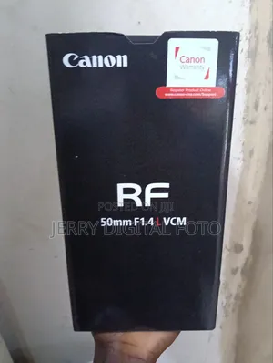 Canon Lens Rf 50mm F1.4l