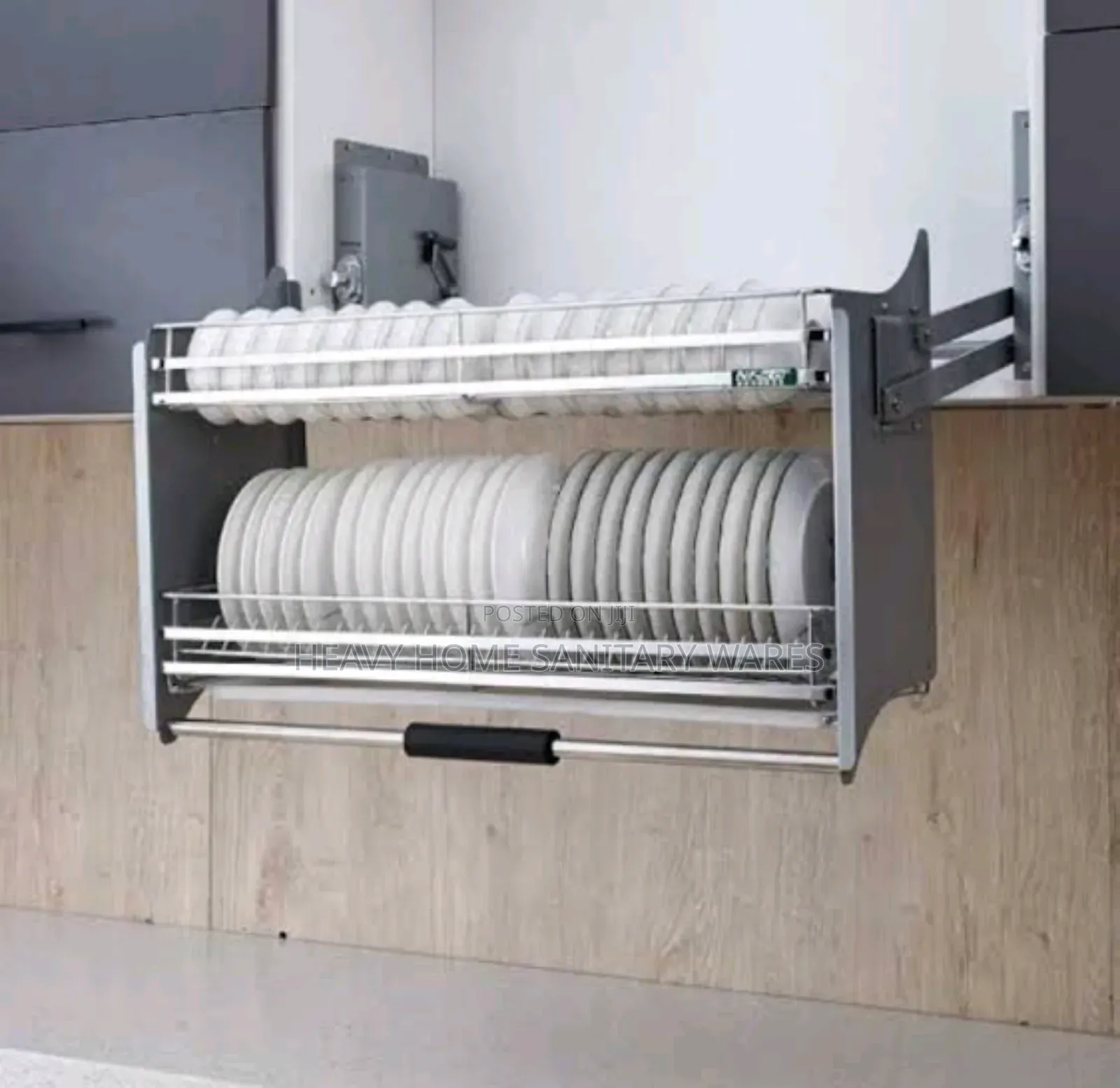 Pull Down Plate Rack