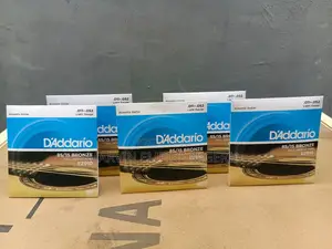 5 Sets Daddario Acoustic Guitar Strings Ez910