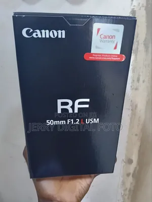 Canon Lens Rf 50mm F1.2