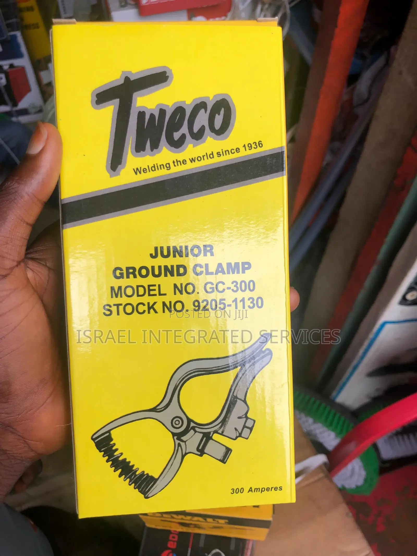Tweco Welding Clamp 300 Amps