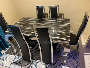Animal Leg Marble Dinning By 6seaters