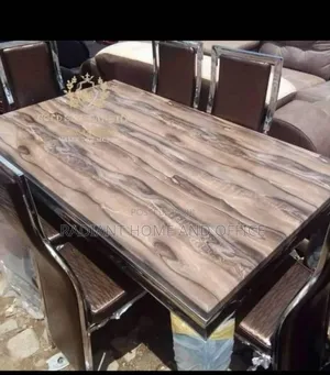 Animal Leg Marble Dinning By 6seaters