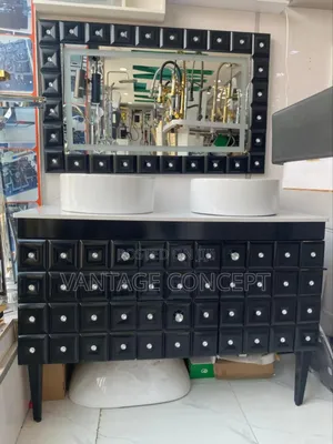 Cabinet Basin With Led Mirror