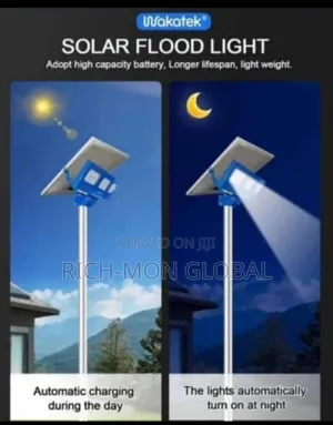 12eye Wakatek Solar Street Light Available