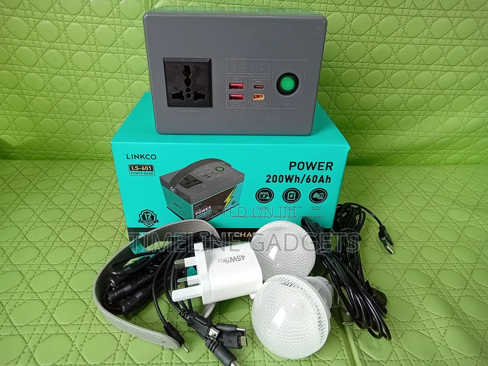 Linkco Laptop Power Station 60000mah
