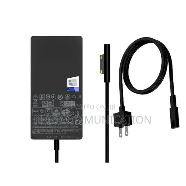 Surface Book 3 oplaadkabel, Microsoft Surface oplader, 127 W, 15 V, 8 A, voeding voor Surface Book 3/2/1, Surface Laptop Studio 2/Studio 1, Windows Surface Pro/Laptop/Go/tablet, met USB-poort, 2 meter