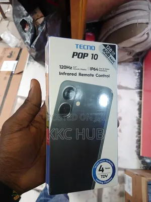 New Tecno Pop 10 128 GB Black