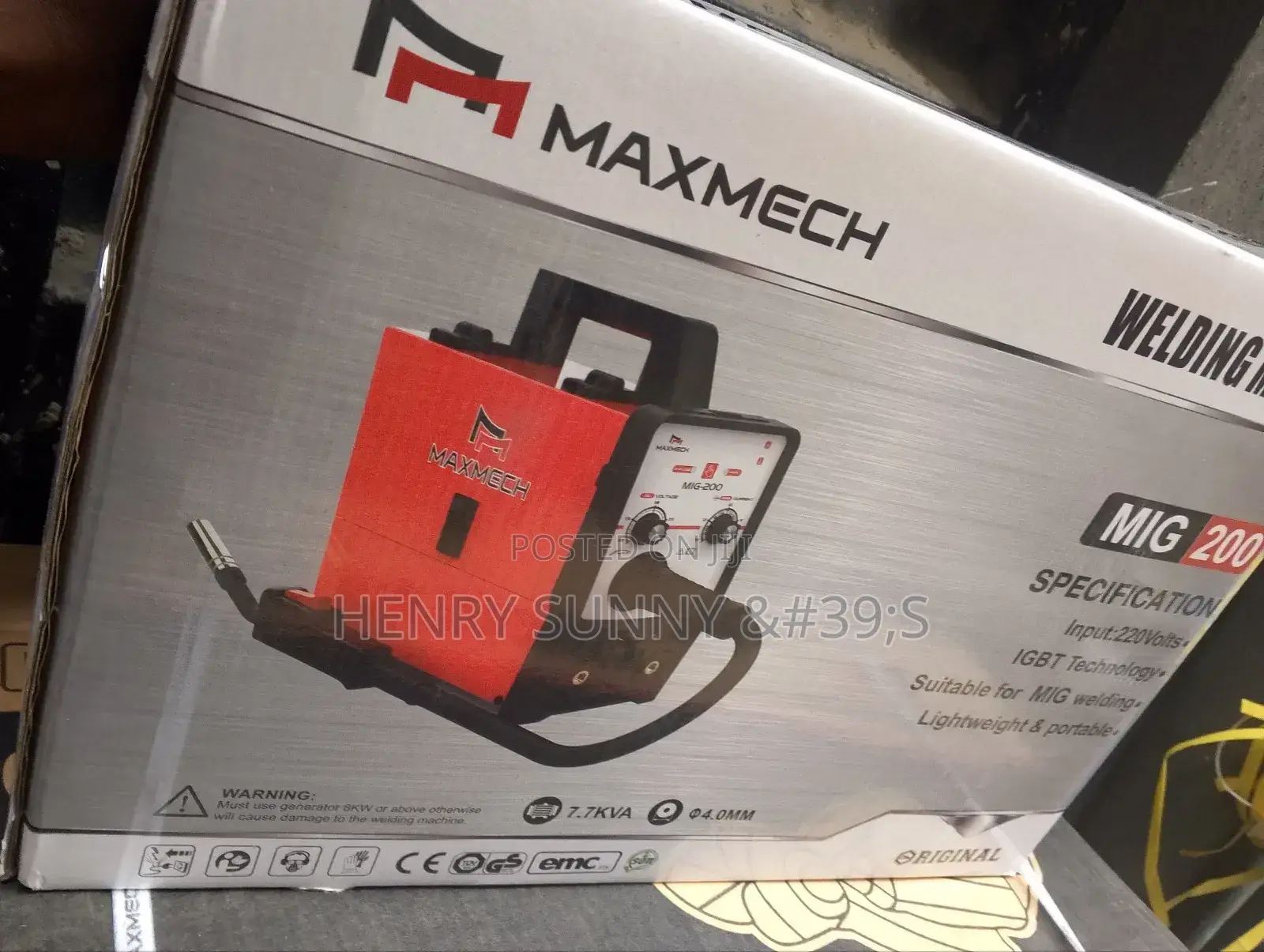 Maxmech Welding Machine Mig 200