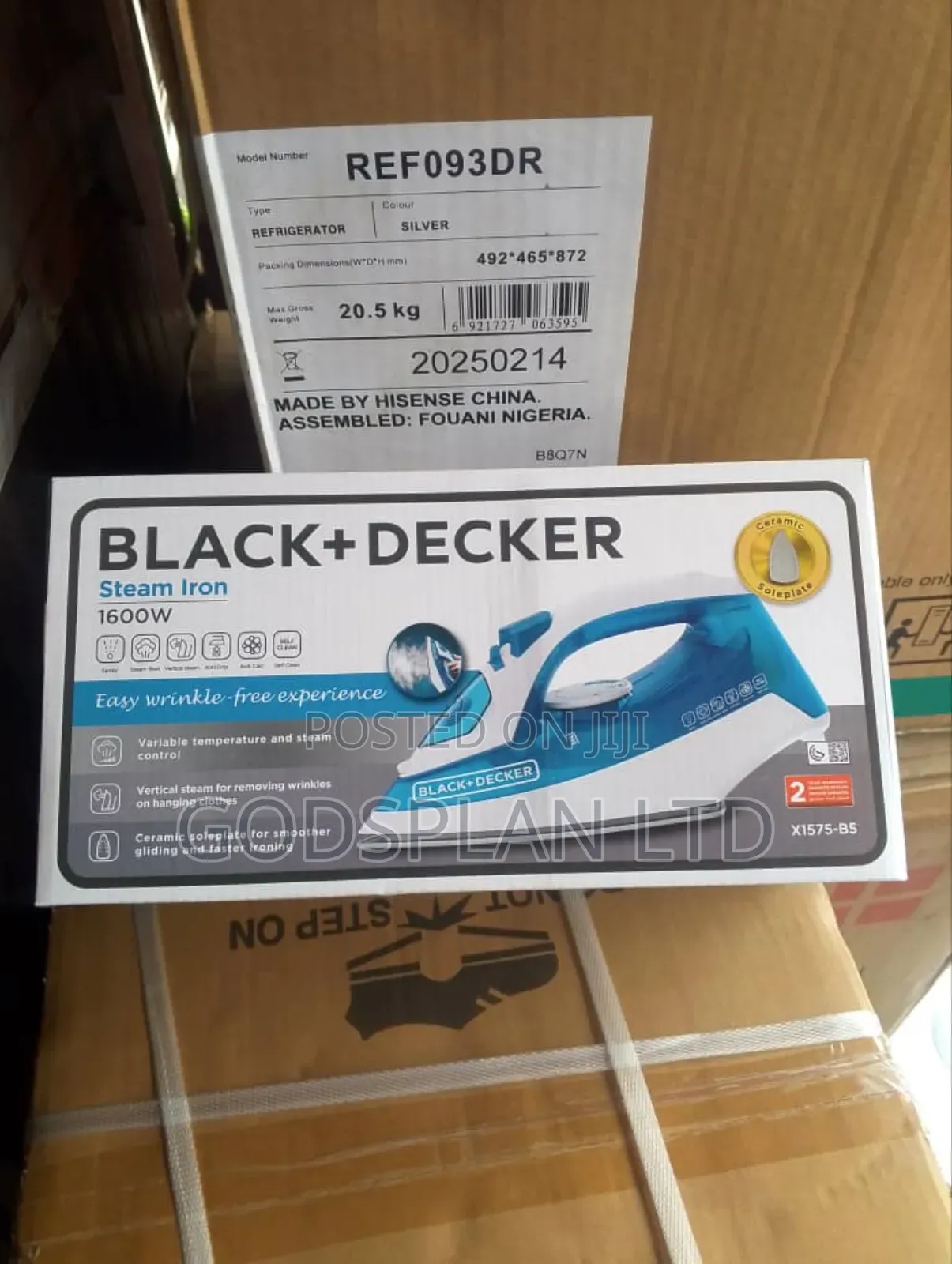 Black + Decker Steam Iron