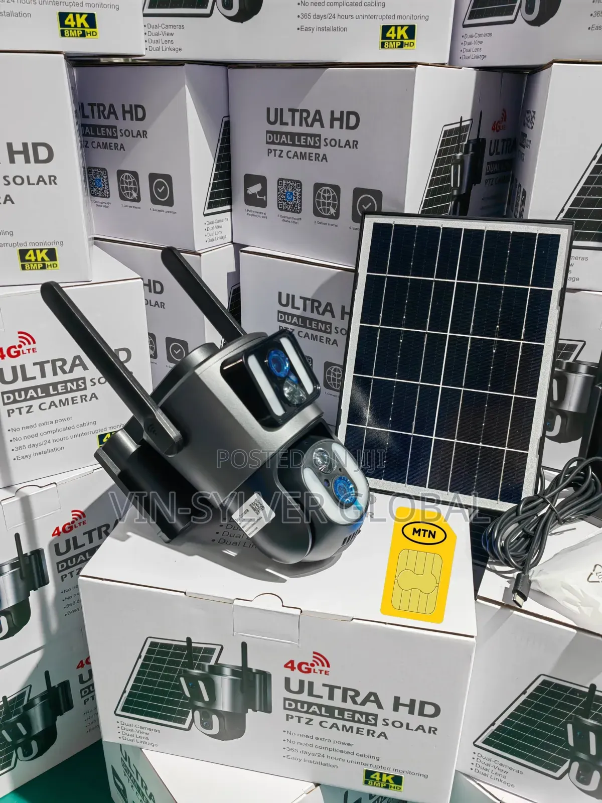 Ubox Solar CCTV Camera Lens