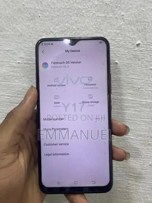 Vivo Y17 256 GB Red