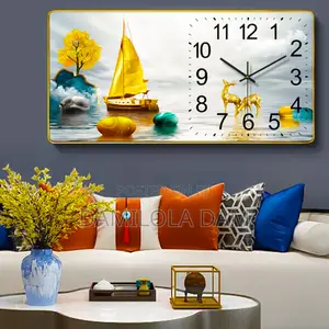 Crystal Large Wall Clock