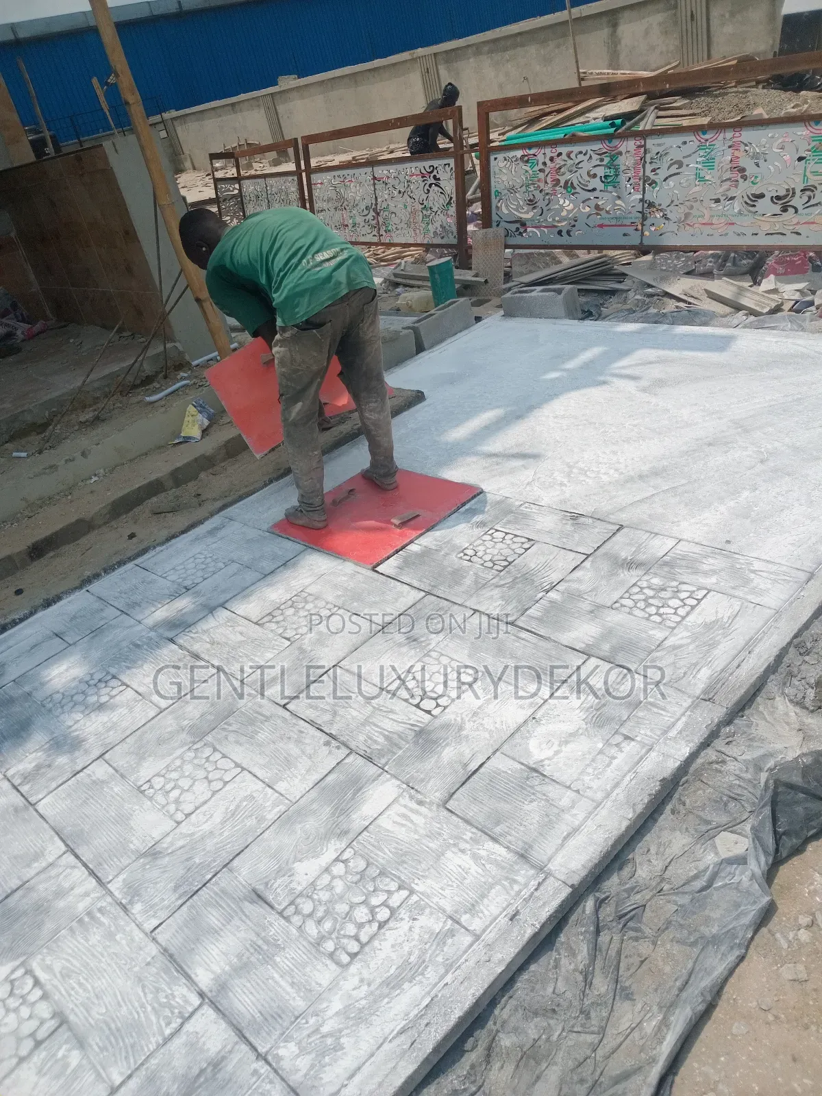 Concrete Floor Stamping