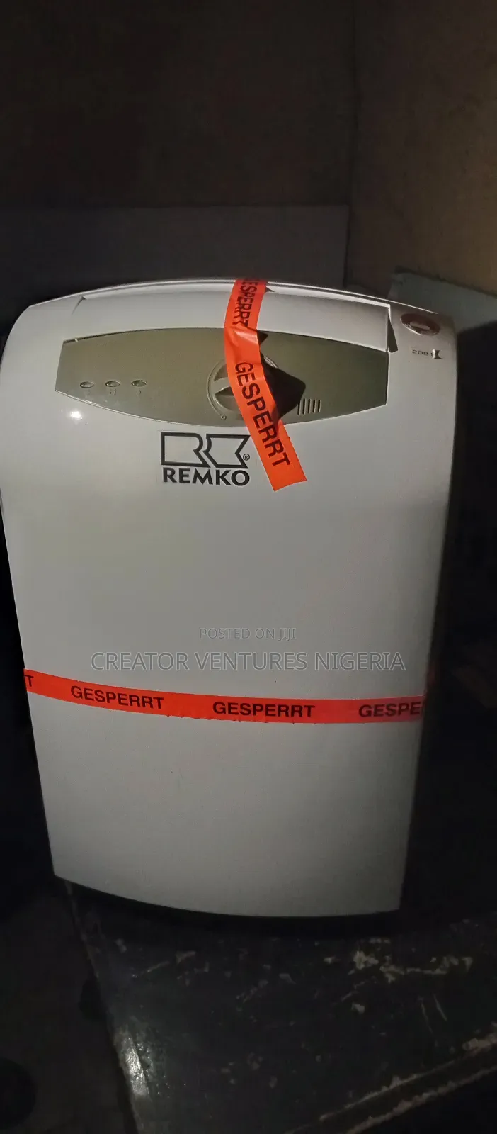 Dehumidifier Remko 32 Lts,Remove Mist,Waiters,Odours