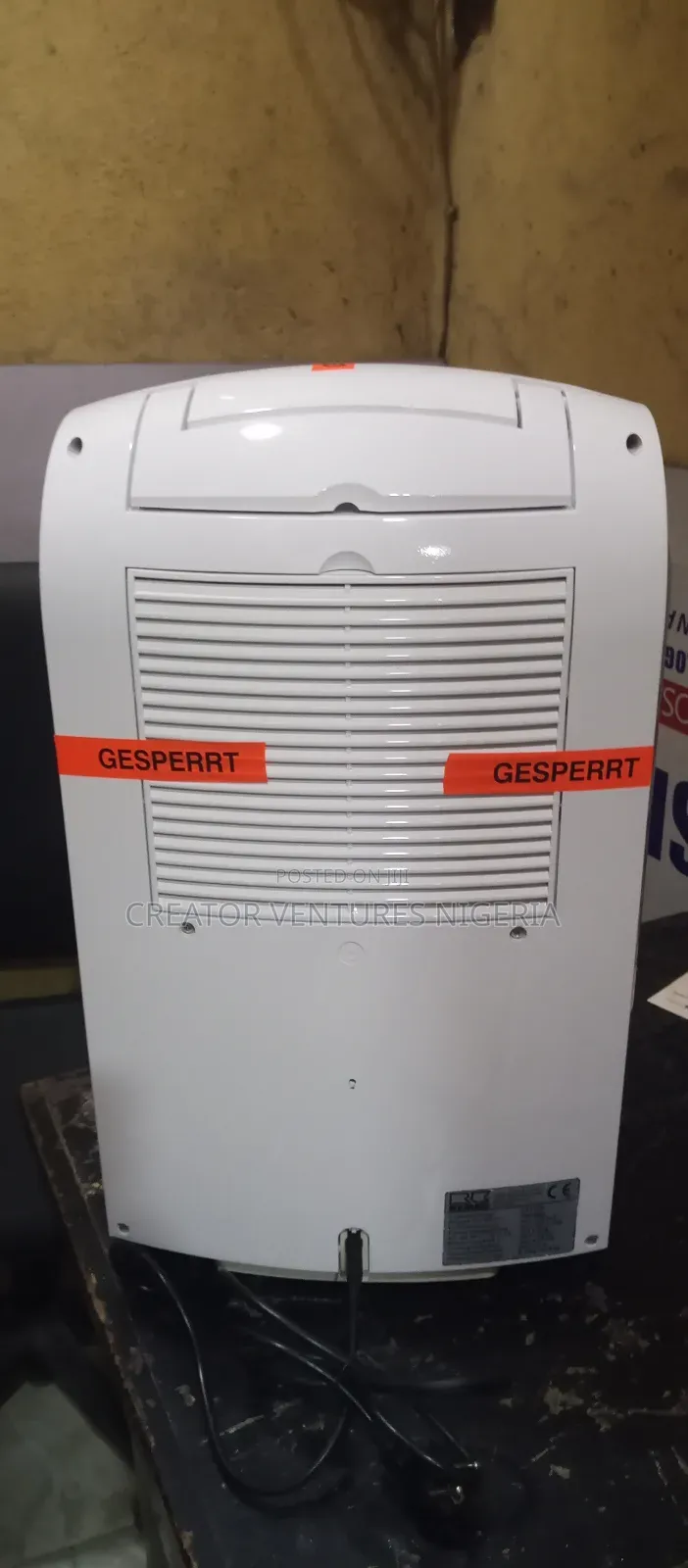 Dehumidifier Remko 32 Lts,Remove Mist,Waiters,Odours