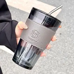 450ml Large Capacity Slub Glass