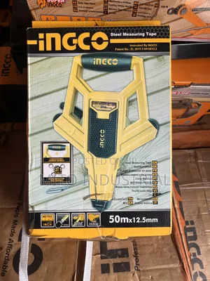 50m Ingco Steel Measuring Tape