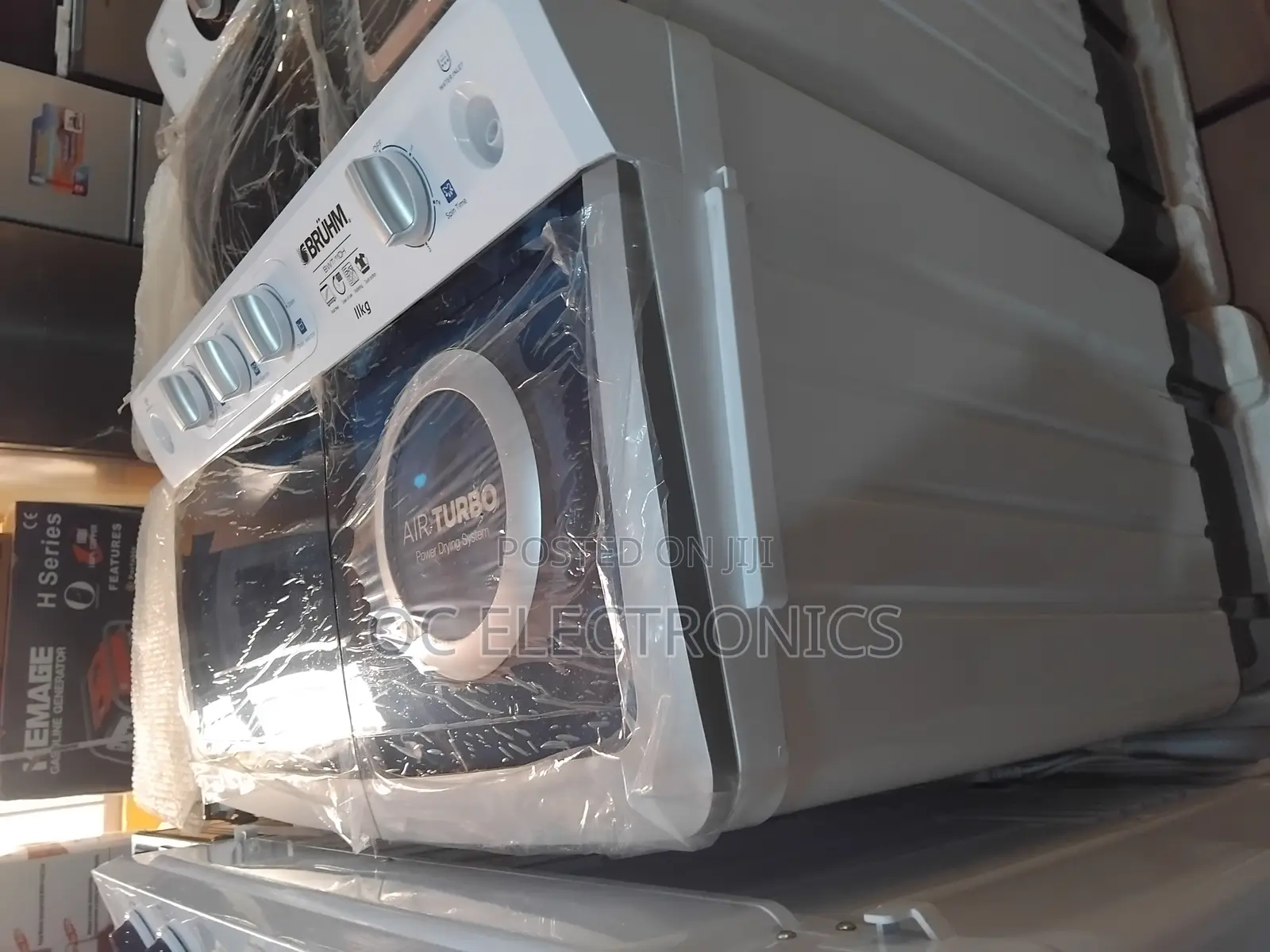 Bruhm 11kg Washing Machine Semi Automatic