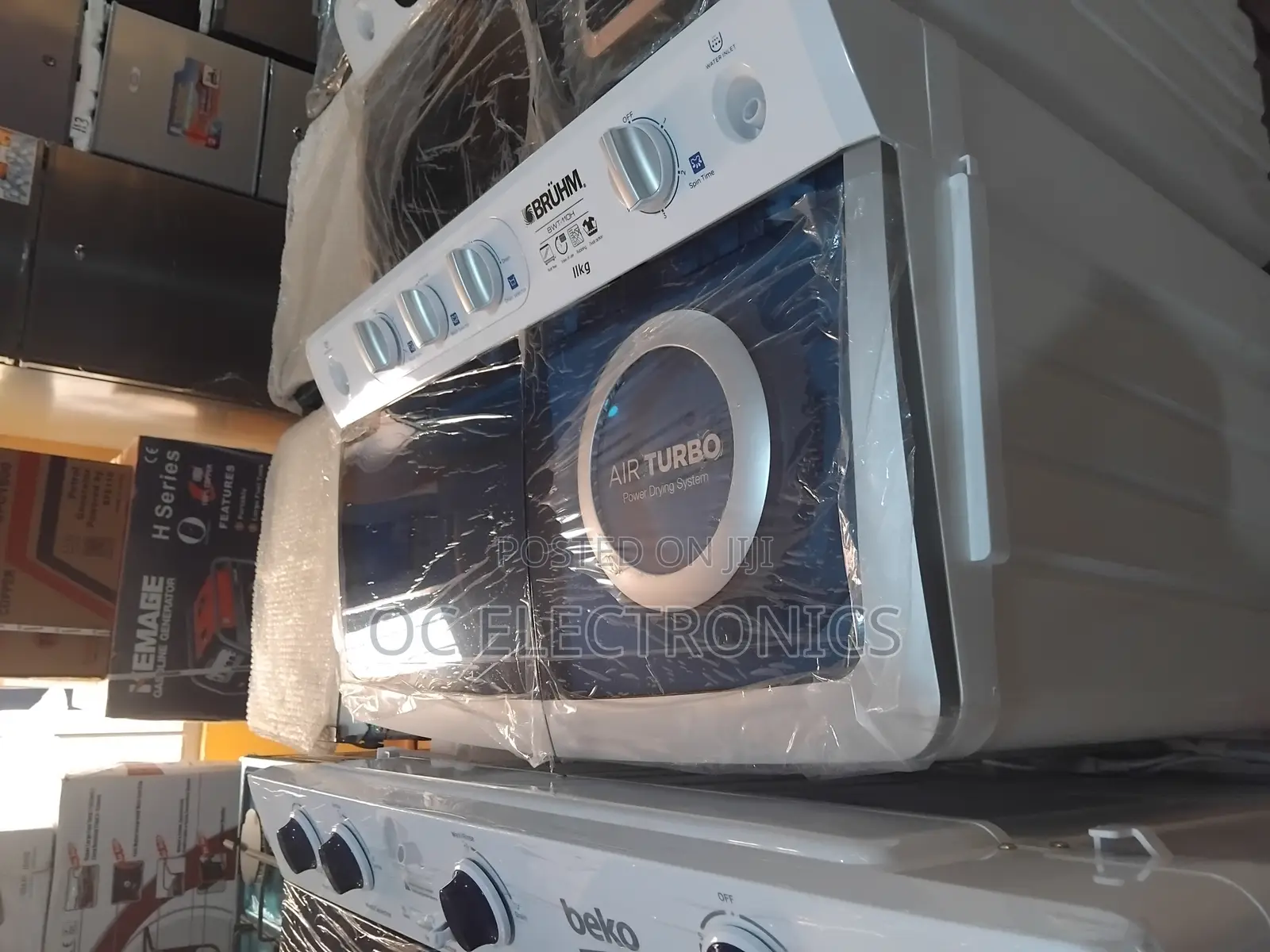 Bruhm 11kg Washing Machine Semi Automatic