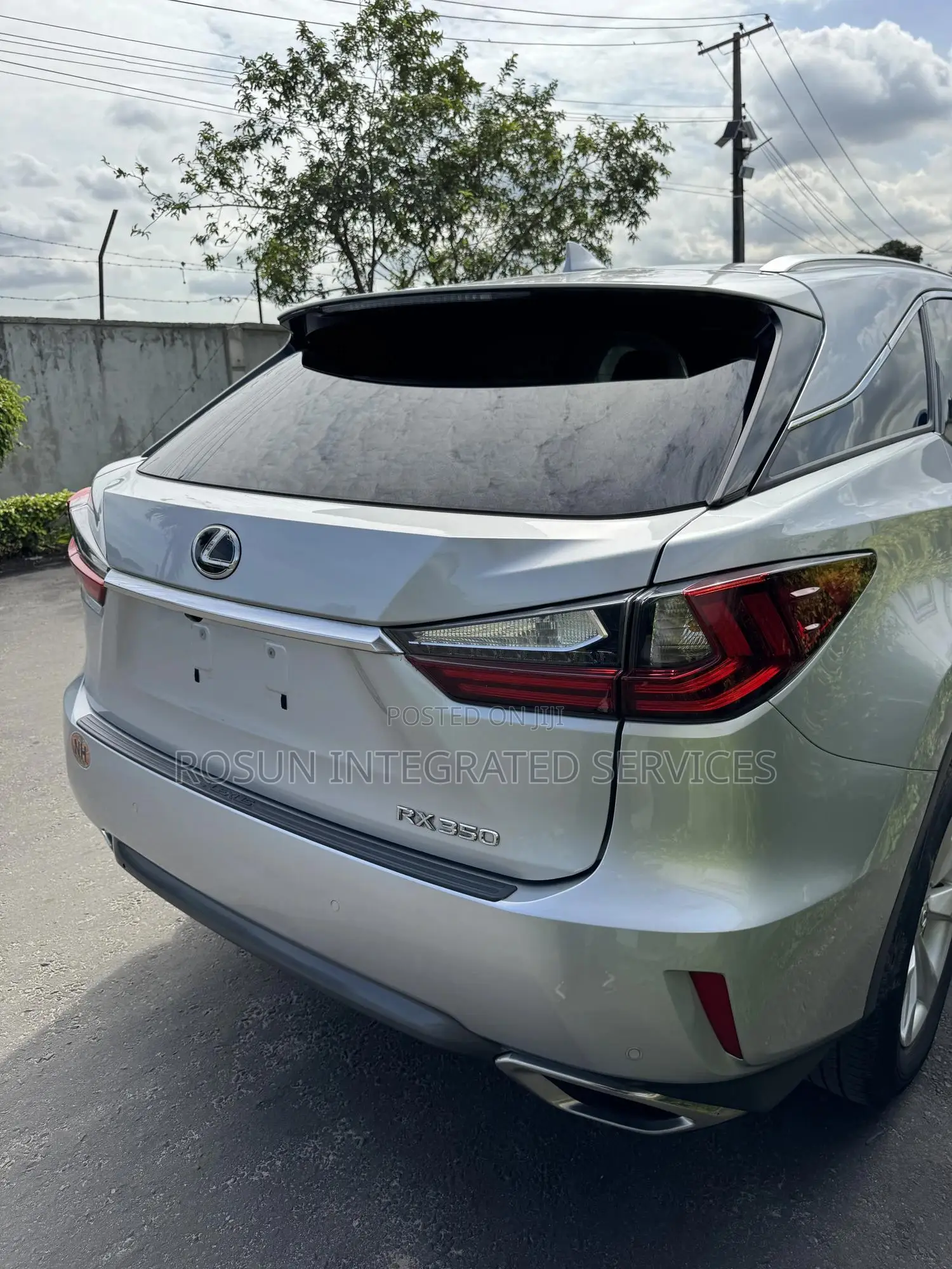 Lexus RX 350 FWD 2016 Silver