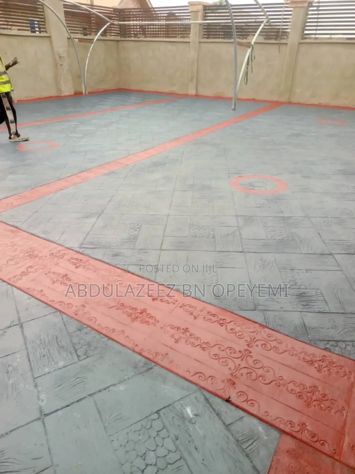 3d Concrete Floor Stamped