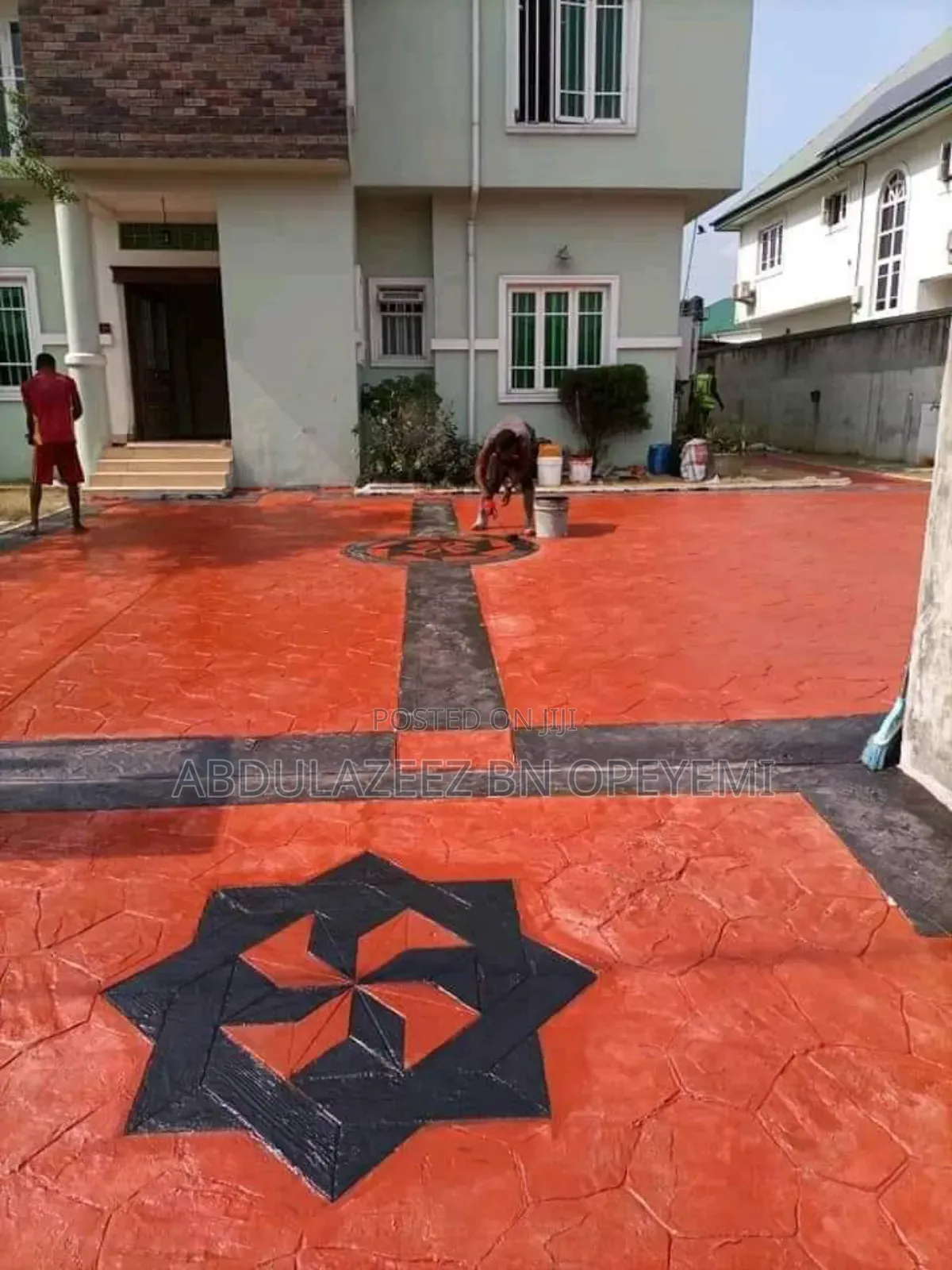 3d Concrete Floor Stamped