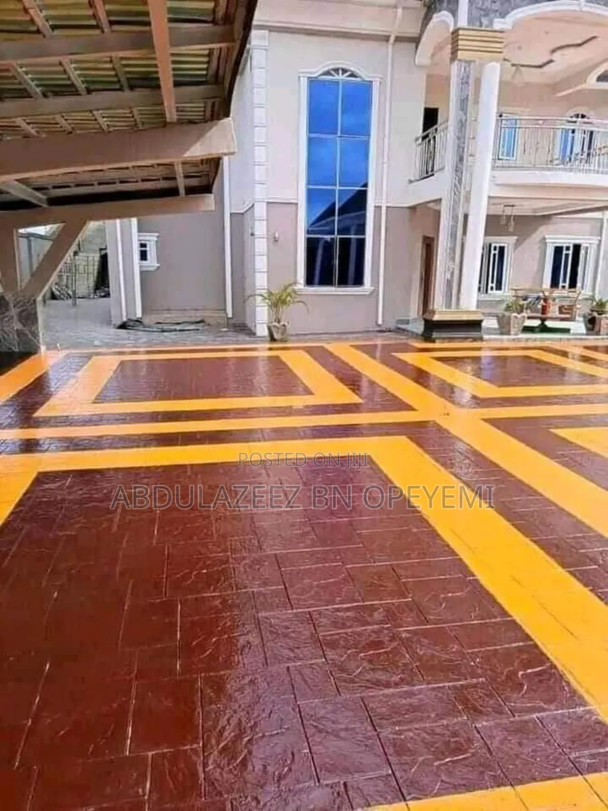3d Concrete Floor Stamped