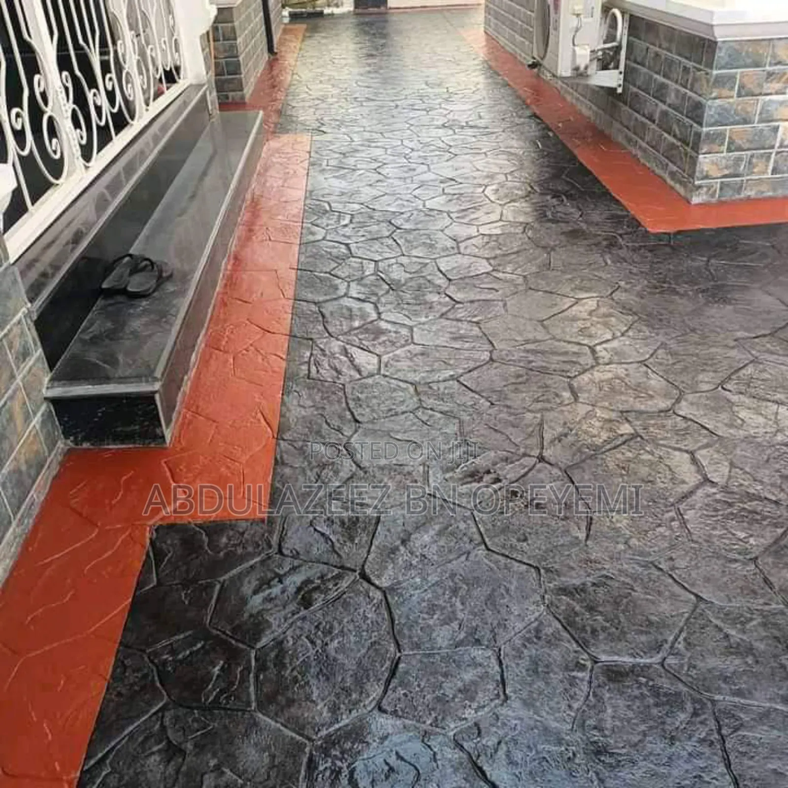 3d Concrete Floor Stamped