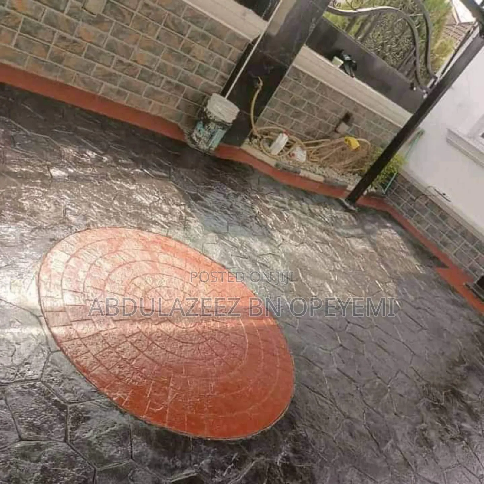 3d Concrete Floor Stamped
