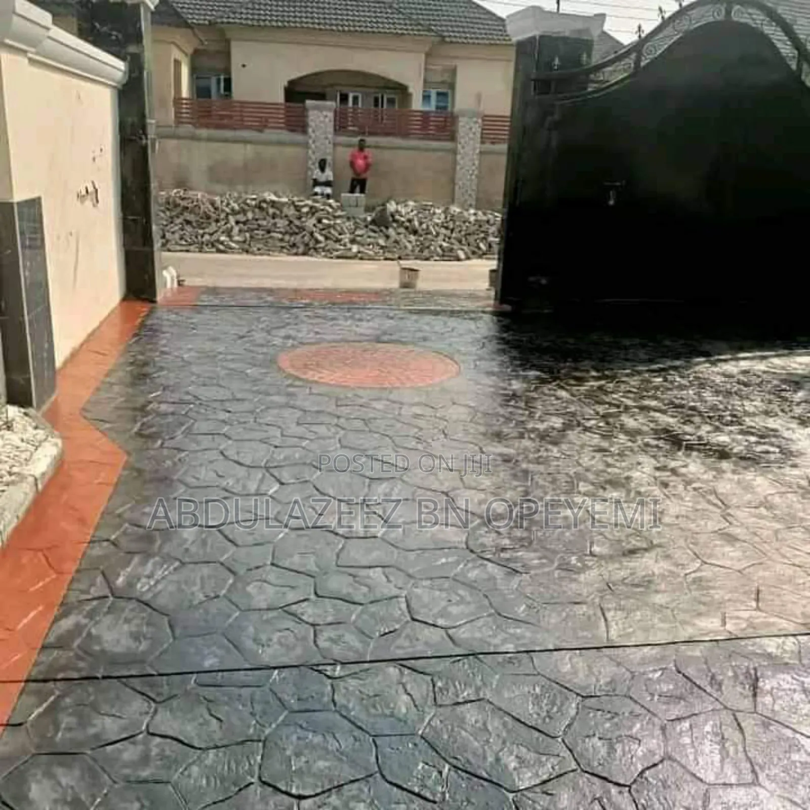 3d Concrete Floor Stamped