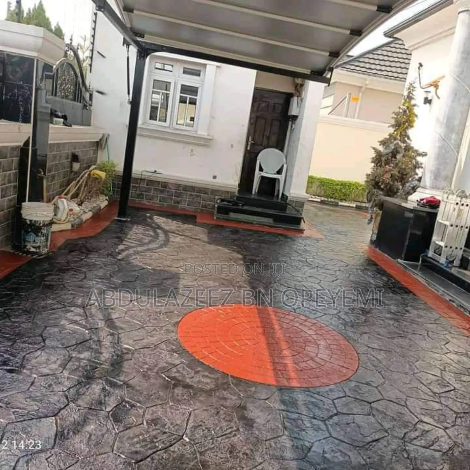 3d Concrete Floor Stamped