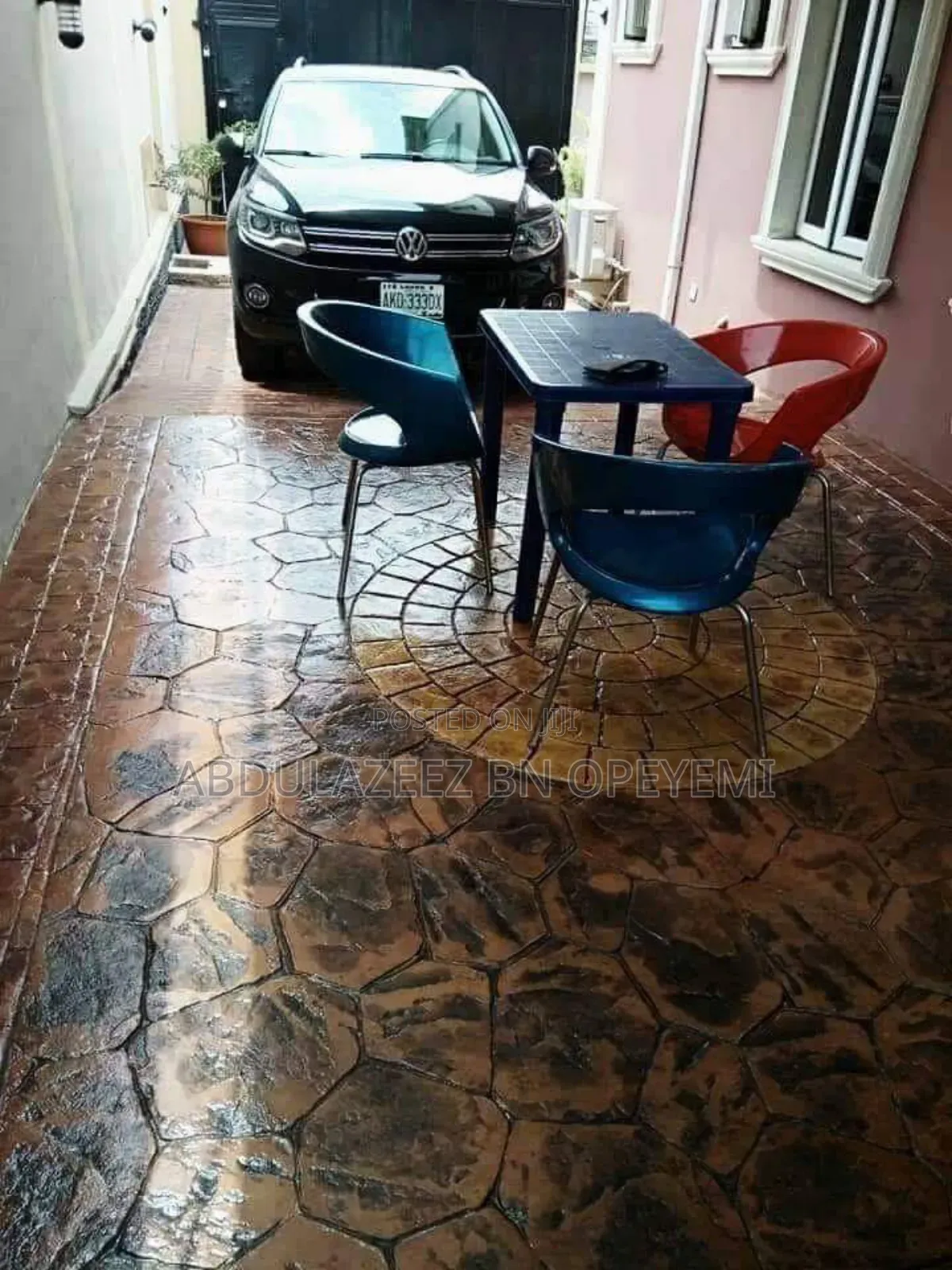 3d Concrete Floor Stamped