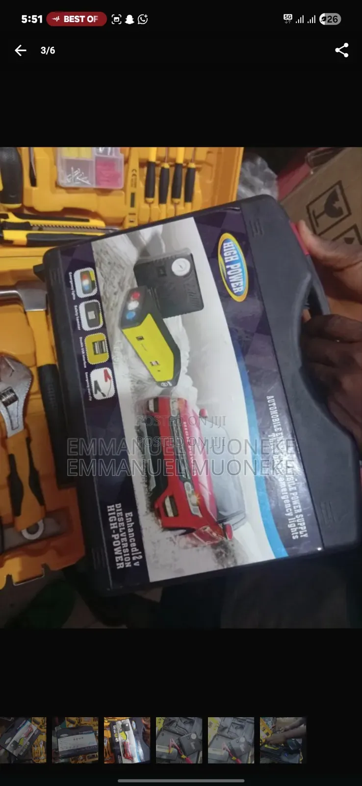 Car Jump Starter Or Battery Starter