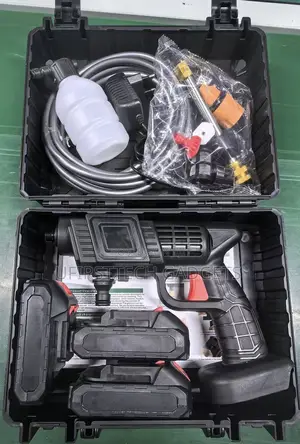 High-Pressure Car Washer 3 Lithium Batteries, Multifunctional Nozzle