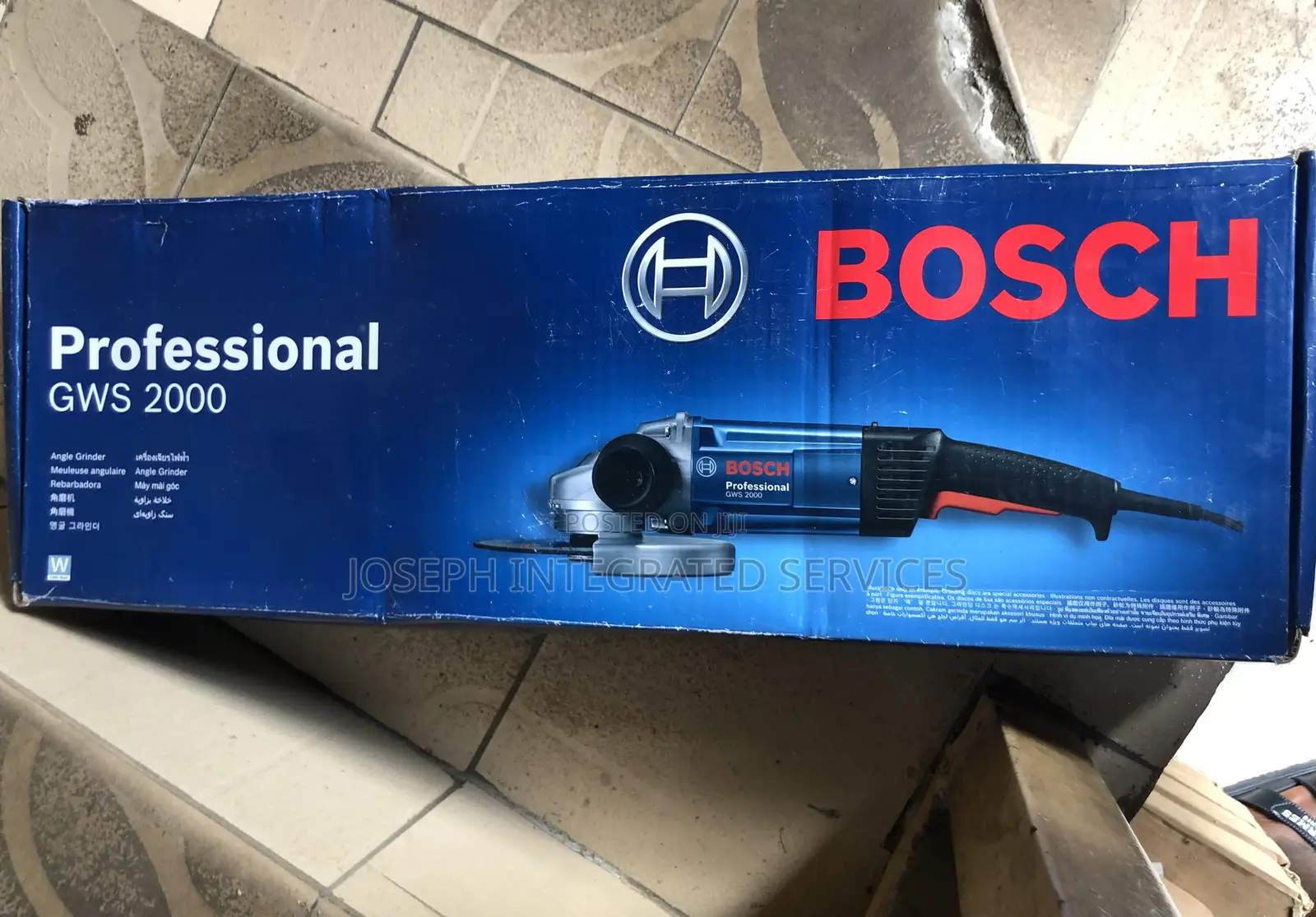 Bosch GWS 2000 Professional Angle Grinder 7”