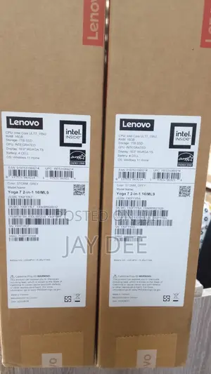 New Laptop Lenovo Yoga 7 15ITL5 16GB Intel Core Ultra 7 SSD 1T