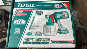 Cordless 20v Spray Gun – 800ml Paint Machine With 2 Batteries