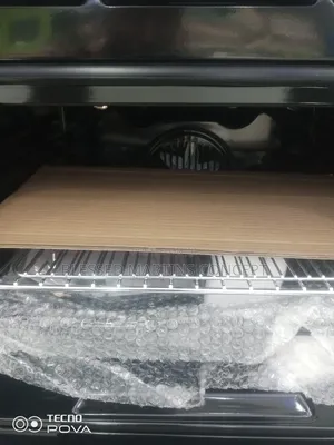60cm White Gas and Electric Oven