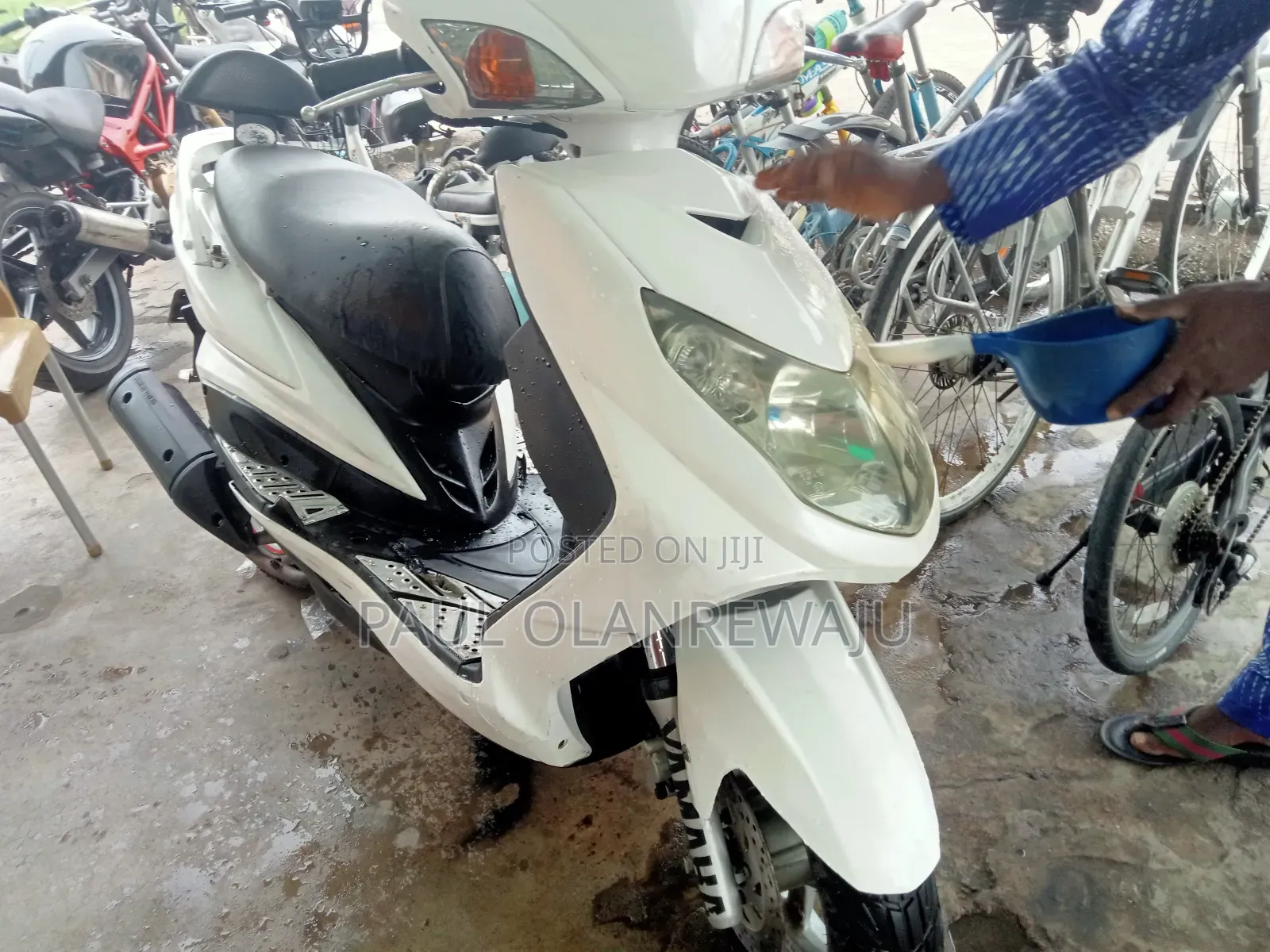 Yamaha Scrambler 2015 White