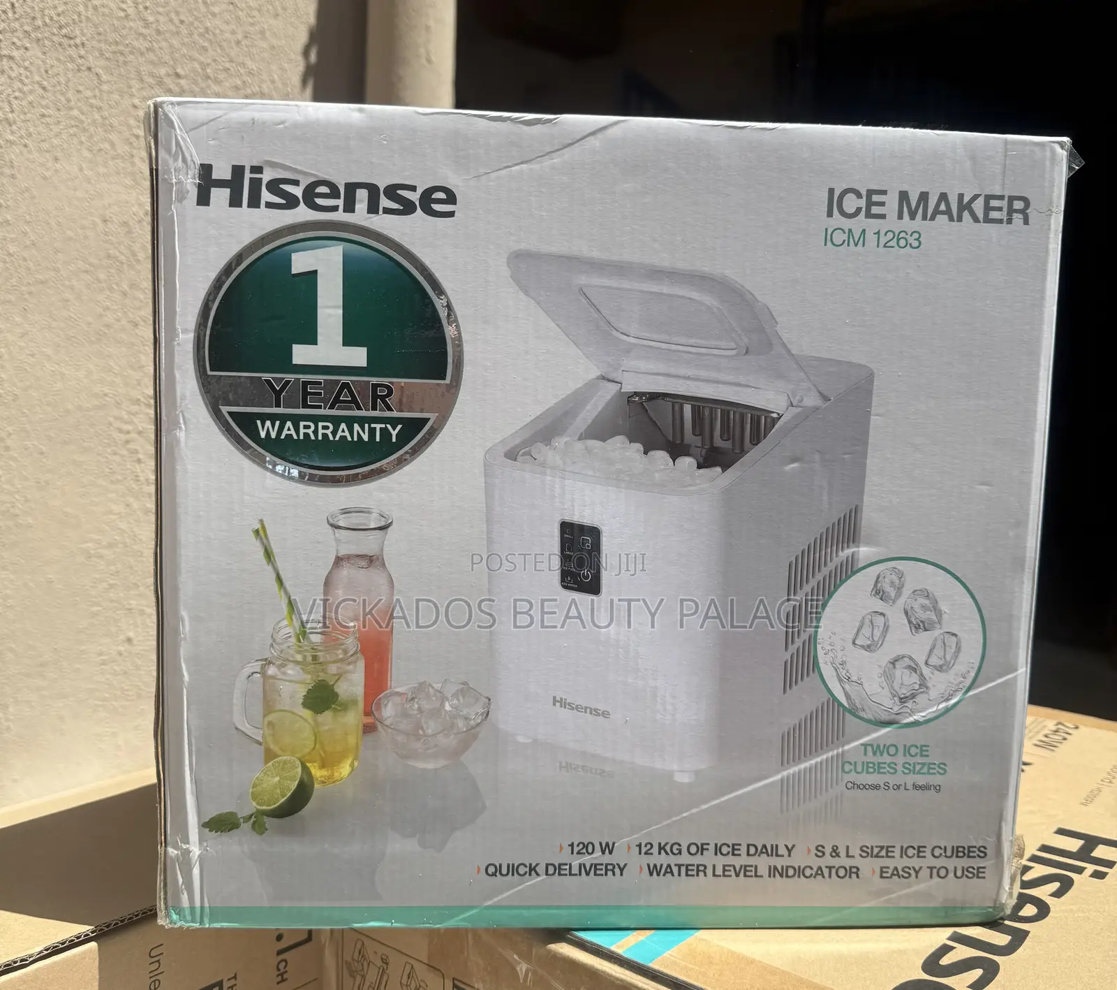 Hisense 12kg Ice Maker |His Icm1263