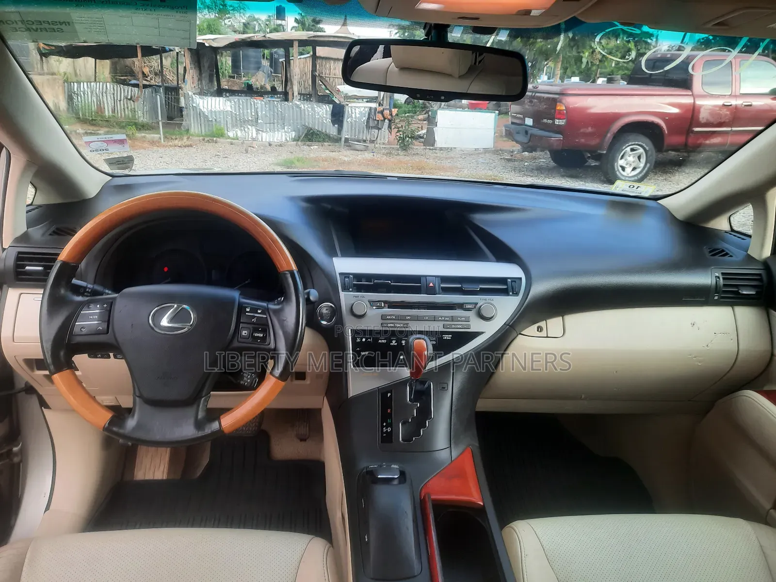 Lexus RX 350 2011 Gold