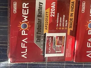Alpha Power Tubular Battery
