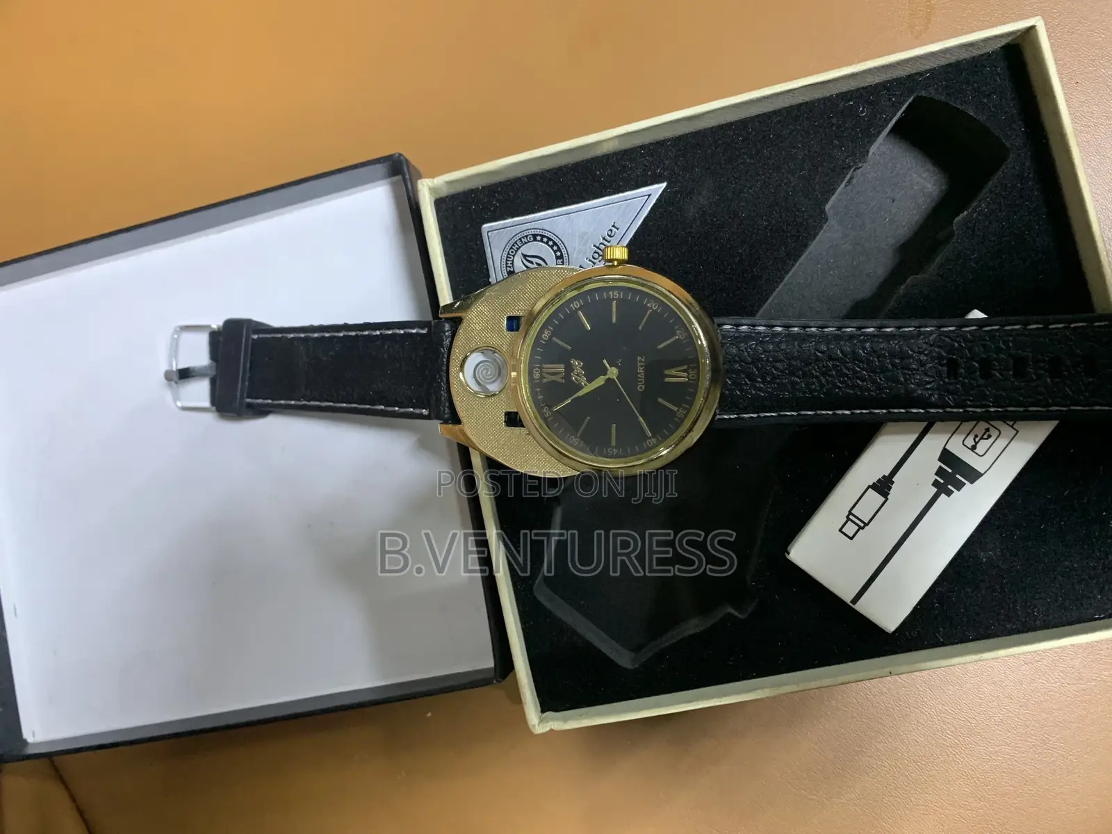 Usb Lighter Wrist Watch