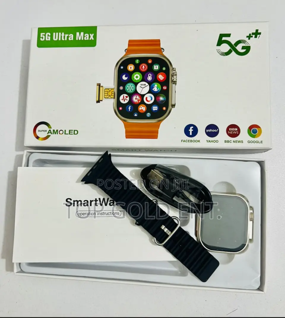 5g Ultra Max Watch (Using Sim Card)