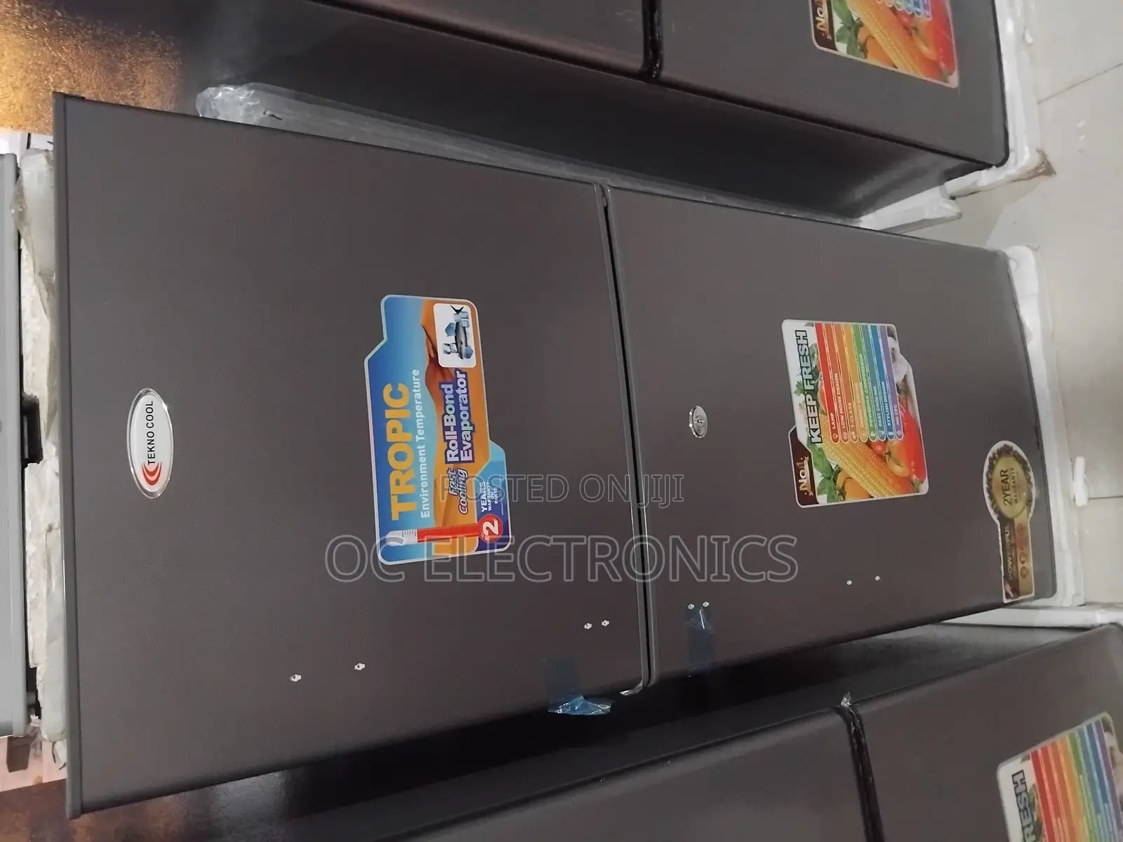 Tekno Cool Refrigerator 170l Double Doors
