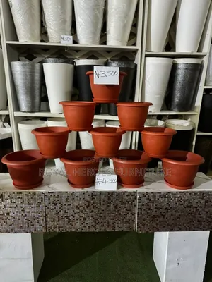 Red Planter Pots